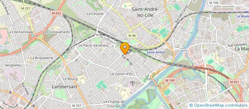 localisation de l'entreprise MONSIEUR SYLVAIN JOVENIAUX à LAMBERSART