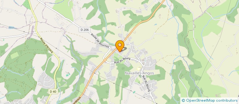 localisation de l'entreprise MONSIEUR SYLVAIN JOVINE  NAVAILLES-ANGOS