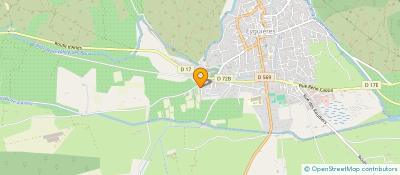 localisation de l'entreprise MONSIEUR SYLVAIN JULIEN  EYGUIERES