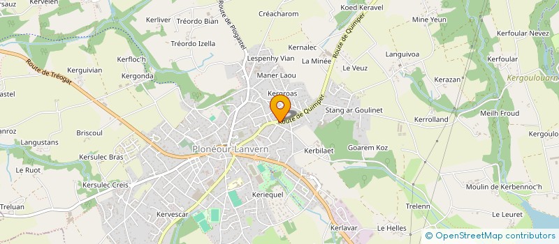 localisation de l'entreprise MONSIEUR SYLVAIN JUND  PLONEOUR-LANVERN