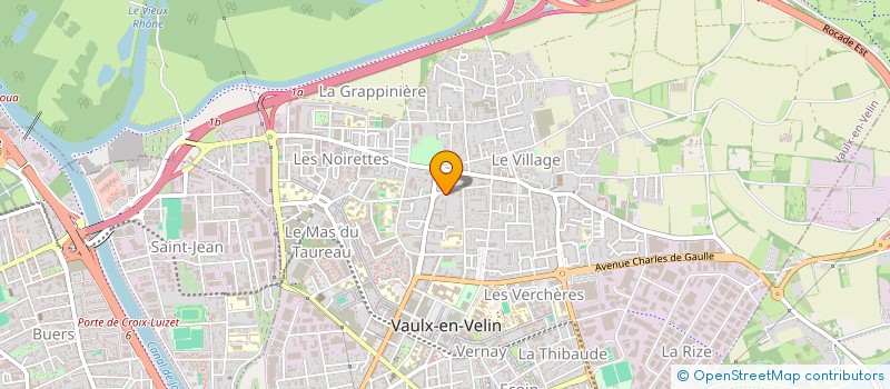 localisation de l'entreprise MONSIEUR SYLVAIN JUQUEL  VAULX-EN-VELIN