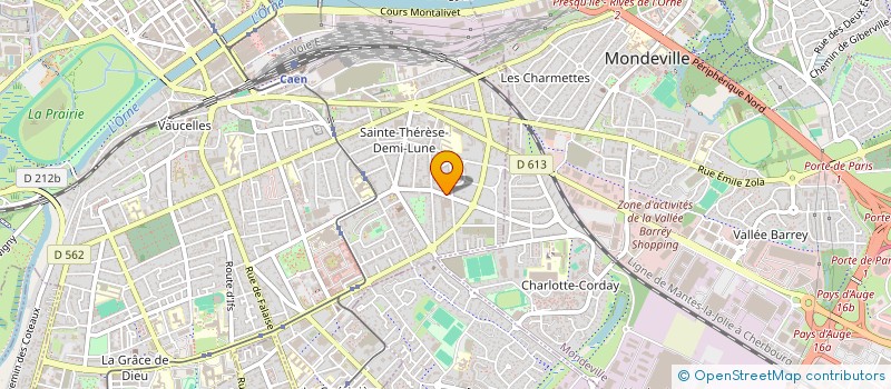 localisation de l'entreprise MONSIEUR SYLVAIN KAST à CAEN