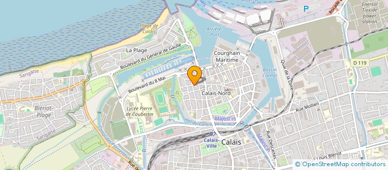 localisation de l'entreprise MONSIEUR SYLVAIN KEERSTOCK  CALAIS