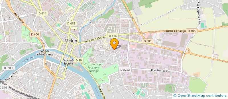 localisation de l'entreprise MONSIEUR SYLVAIN KERSPERN à MELUN
