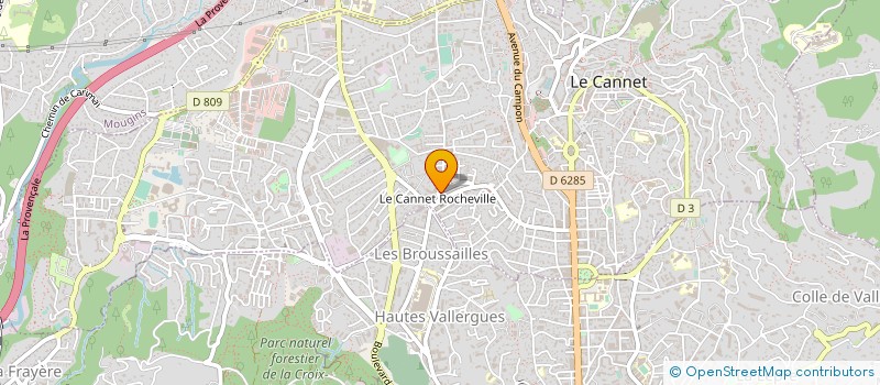 localisation de l'entreprise MONSIEUR SYLVAIN KLEY à LE CANNET
