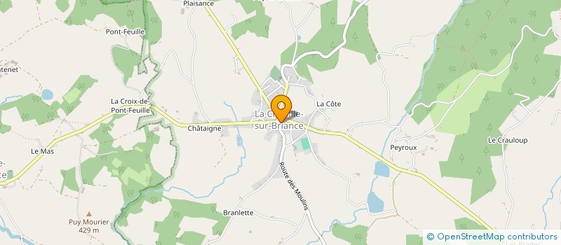 localisation de l'entreprise MONSIEUR SYLVAIN KRAFFT à LA CROISILLE-SUR-BRIANCE