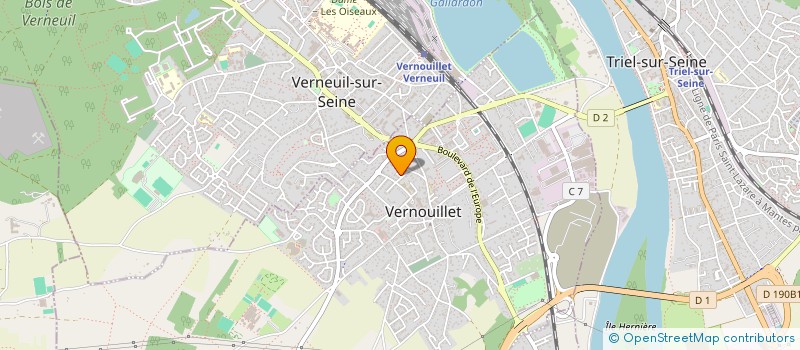 localisation de l'entreprise MONSIEUR SYLVAIN KRUPPERT à VERNOUILLET