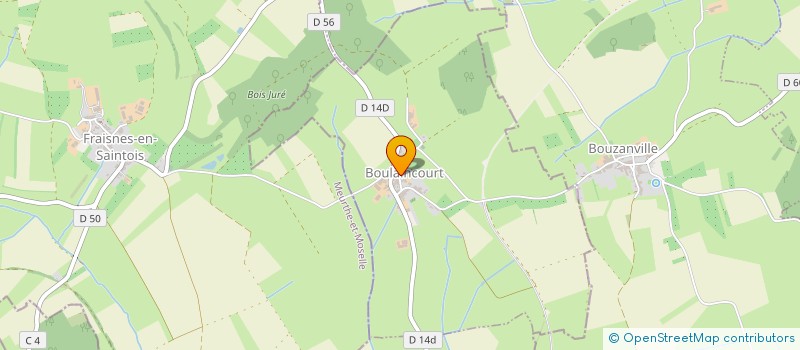 localisation de l'entreprise MONSIEUR SYLVAIN KRZYWANSKI  BOULAINCOURT