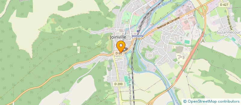 localisation de l'entreprise MONSIEUR SYLVAIN LABARRE à JOINVILLE