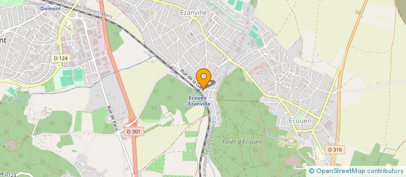 localisation de l'entreprise MONSIEUR SYLVAIN LABAUZE  EZANVILLE