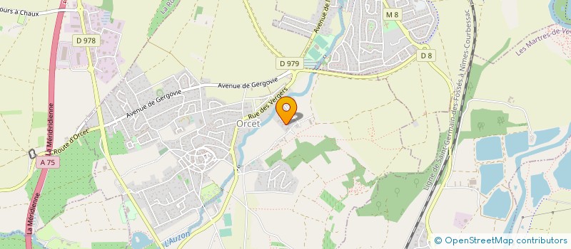 localisation de l'entreprise MONSIEUR SYLVAIN LABBE à ORCET