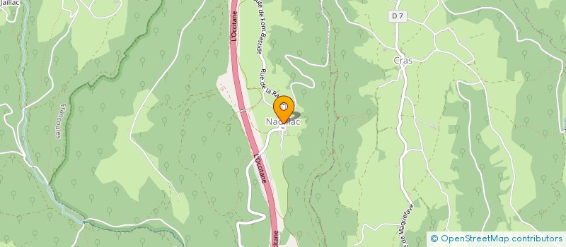 localisation de l'entreprise MONSIEUR SYLVAIN LACAZE  LES PECHS DU VERS