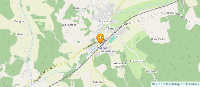 localisation de l'entreprise MONSIEUR SYLVAIN LADOIRE à SORGES-ET-LIGUEUX-EN-PERIGORD