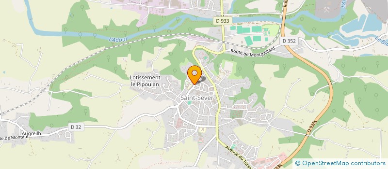 localisation de l'entreprise MONSIEUR SYLVAIN LAFARGUE  SAINT-SEVER