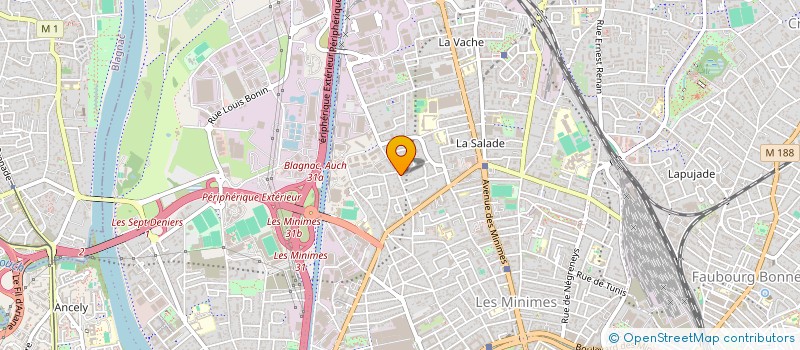 localisation de l'entreprise MONSIEUR SYLVAIN LAFAYE à TOULOUSE