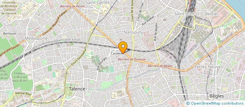 localisation de l'entreprise MONSIEUR SYLVAIN LAFITTE à BORDEAUX