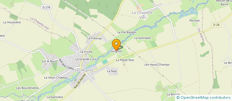 localisation de l'entreprise MONSIEUR SYLVAIN LAFORGE à LES ASPRES