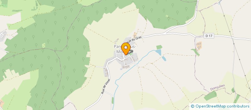 localisation de l'entreprise MONSIEUR SYLVAIN LAGARDE  PAREY-SOUS-MONTFORT