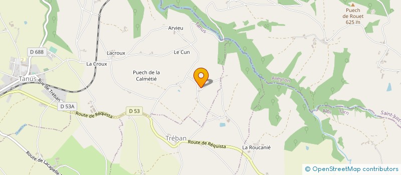 localisation de l'entreprise MONSIEUR SYLVAIN LAGARRIGUE  MIRANDOL-BOURGNOUNAC