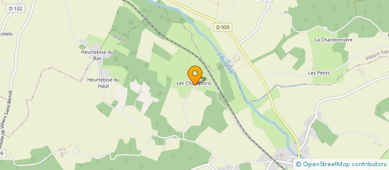 localisation de l'entreprise MONSIEUR SYLVAIN LAGRAIS  DRACY