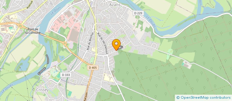 localisation de l'entreprise MONSIEUR SYLVAIN LAGRANGE  BESANCON