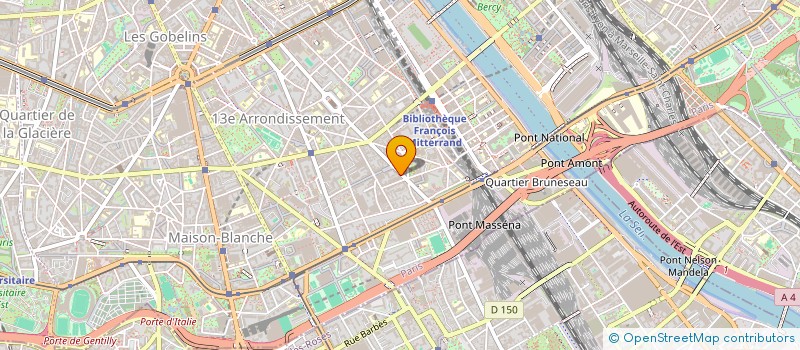 localisation de l'entreprise MONSIEUR SYLVAIN LAINE  PARIS