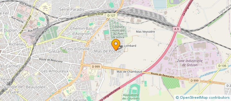 localisation de l'entreprise MONSIEUR SYLVAIN LAMBERT  NIMES