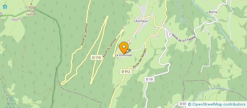 localisation de l'entreprise MONSIEUR SYLVAIN LAMOUILLE  LESCHAUX