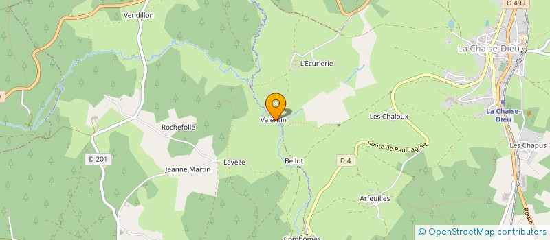 localisation de l'entreprise MONSIEUR SYLVAIN LARDANCHET  BERBEZIT