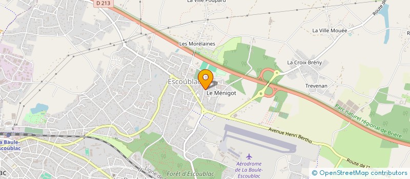 localisation de l'entreprise MONSIEUR SYLVAIN LARDEUX  LA BAULE-ESCOUBLAC