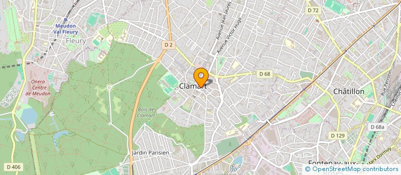 localisation de l'entreprise MONSIEUR SYLVAIN LARDIERE à CLAMART
