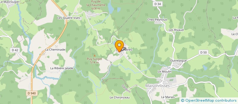 localisation de l'entreprise MONSIEUR SYLVAIN LARDY à MAISONNISSES