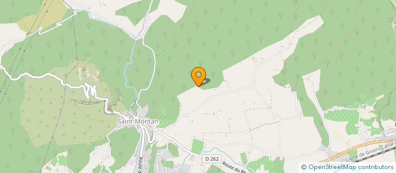 localisation de l'entreprise MONSIEUR SYLVAIN LAROCHE  SAINT-MONTAN