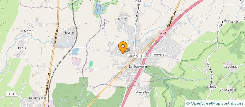 localisation de l'entreprise MONSIEUR SYLVAIN LAROUSSINIE  SAINT-FELIX