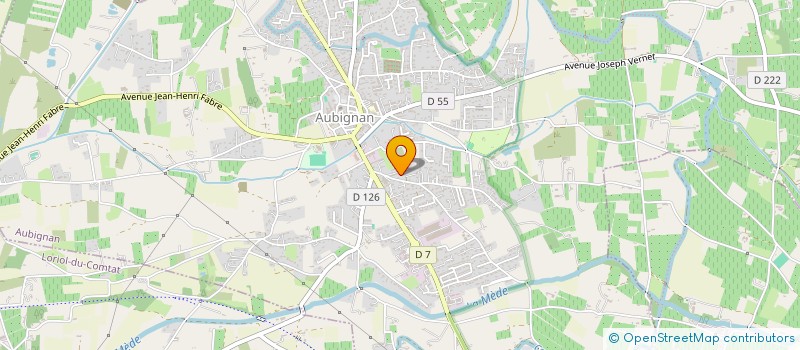 localisation de l'entreprise MONSIEUR SYLVAIN LARROUSSE  AUBIGNAN