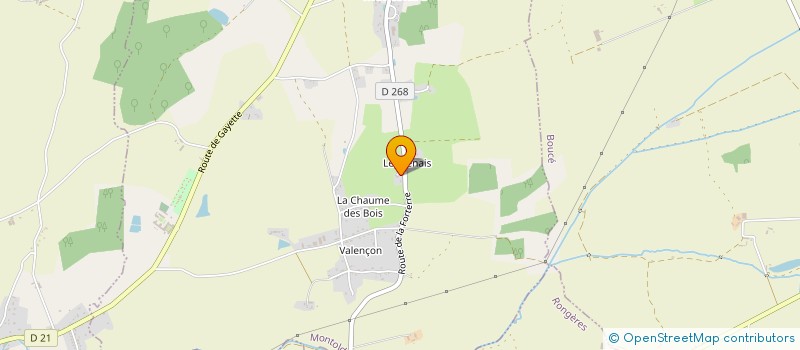 localisation de l'entreprise MONSIEUR SYLVAIN LARTIGES  LANGY