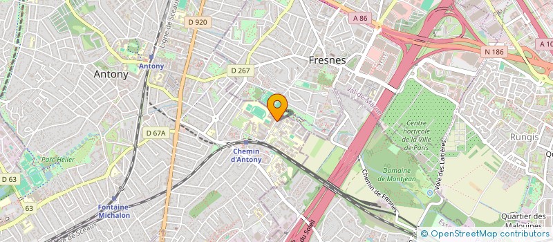 localisation de l'entreprise MONSIEUR SYLVAIN LASARTE à ANTONY