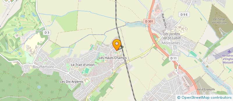 localisation de l'entreprise MONSIEUR SYLVAIN LASKRI  BOUFFEMONT