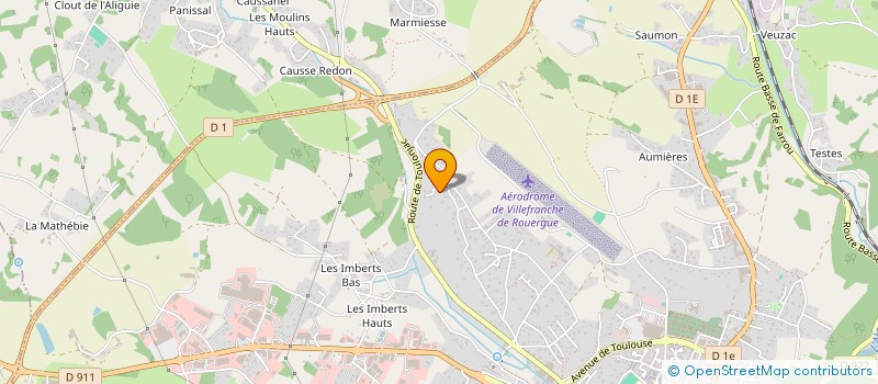 localisation de l'entreprise MONSIEUR SYLVAIN LAURENT à VILLEFRANCHE-DE-ROUERGUE
