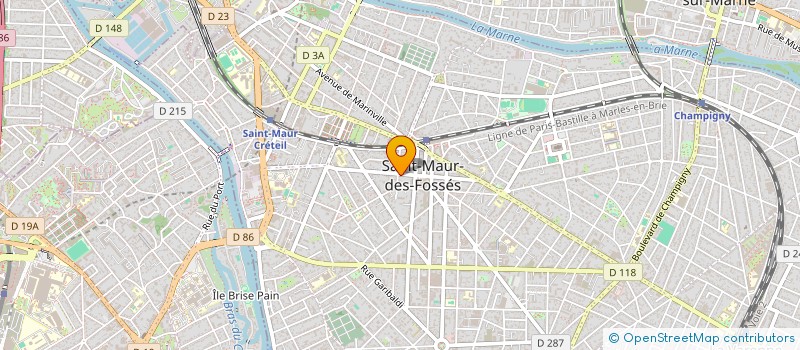 localisation de l'entreprise MONSIEUR SYLVAIN LAURENT BONJEAN à SAINT-MAUR-DES-FOSSES