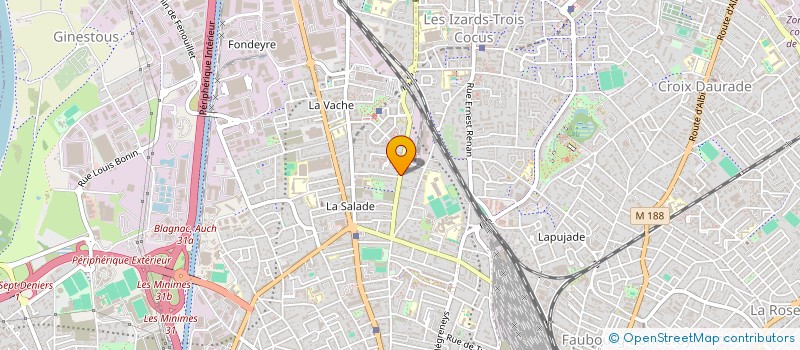 localisation de l'entreprise MONSIEUR SYLVAIN LAZARO à TOULOUSE