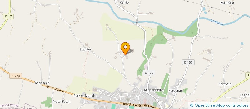 localisation de l'entreprise MONSIEUR SYLVAIN LE BIHAN  GRAND-CHAMP