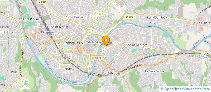 localisation de l'entreprise MONSIEUR SYLVAIN LE BOUCHER  PERIGUEUX