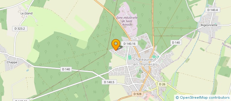 localisation de l'entreprise MONSIEUR SYLVAIN LE BRUN à CHATEAUNEUF-EN-THYMERAIS