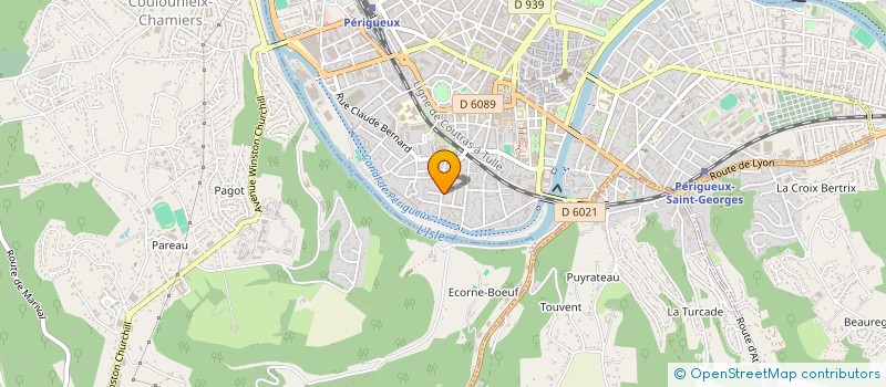 localisation de l'entreprise MONSIEUR SYLVAIN LE CALVEZ à PERIGUEUX