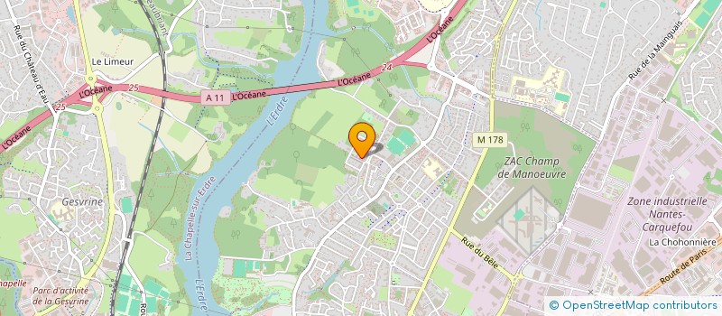 localisation de l'entreprise MONSIEUR SYLVAIN LE CLOEREC  NANTES