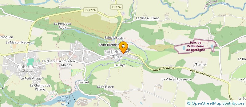 localisation de l'entreprise MONSIEUR SYLVAIN LE FUR à ROCHEFORT-EN-TERRE