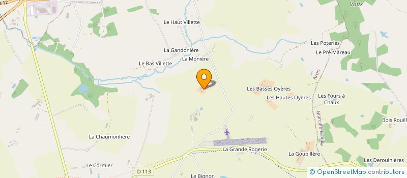 localisation de l'entreprise MONSIEUR SYLVAIN LE MARIE à ARON