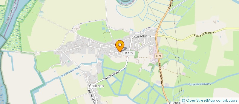 localisation de l'entreprise MONSIEUR SYLVAIN LE MEUR à CHARRON