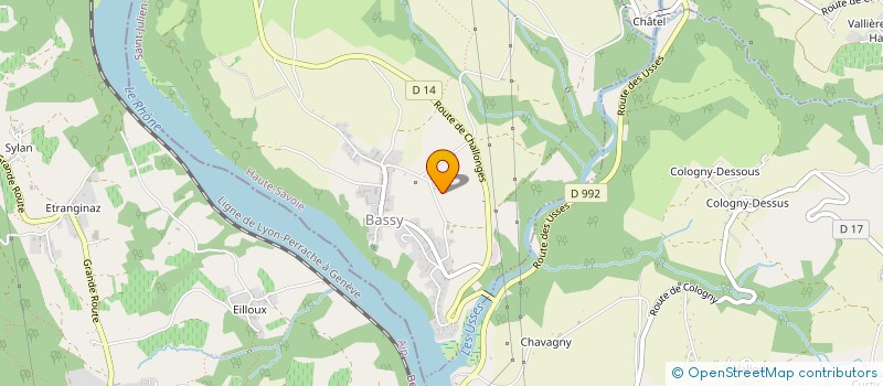 localisation de l'entreprise MONSIEUR SYLVAIN LE ROUX  BASSY